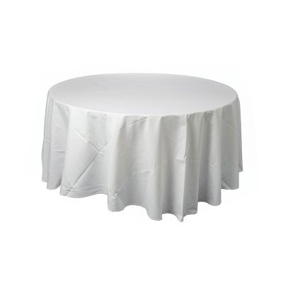 Tablecloth Round White 3m Tauranga, Round Black Tablecloth Nz